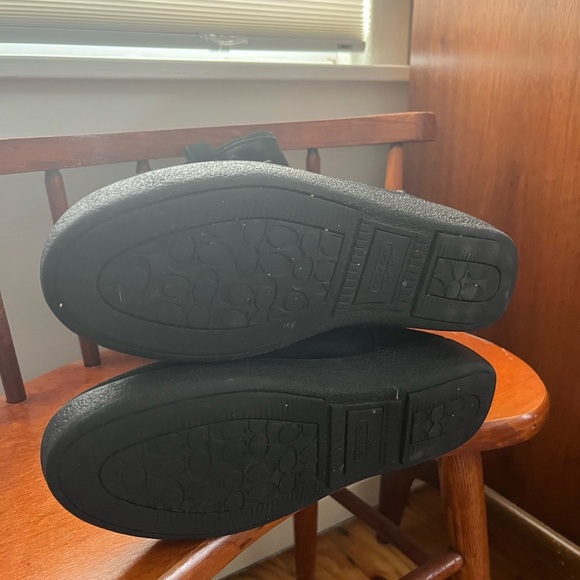 Coach Black Suede Tullip Winter Boots Size 9 - Picture 13 of 16